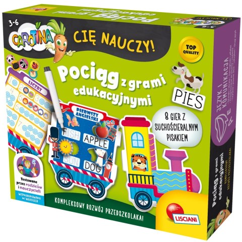 LISCIANI CAROTINA CIĘ NAUCZY! POCIĄG Z GRAMI LISCIANI CAROTINA CIĘ NAUCZY! POCIĄG Z GRAMI