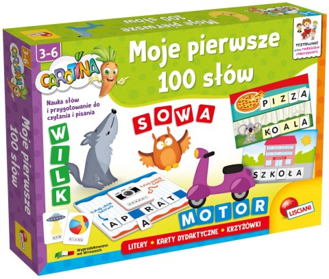 LISCIANI CAROTINA MOJE PIERWSZE 100 SŁÓW LISCIANI CAROTINA MOJE PIERWSZE 100 SŁÓW