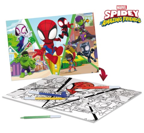 LISCIANI MARVEL PUZZLE DF PLUS 24 SPIDEY - LET"S CHALLENGE LISCIANI MARVEL PUZZLE DF PLUS 24 SPIDEY - LET"S CHALLENGE