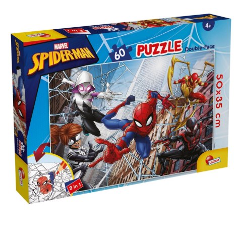 LISCIANI MARVEL PUZZLE DF PLUS 60 SPIDERMAN LISCIANI MARVEL PUZZLE DF PLUS 60 SPIDERMAN