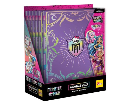 LISCIANI MONSTER HIGH SKETCHBOOK MONSTER CUTE LISCIANI MONSTER HIGH SKETCHBOOK MONSTER CUTE