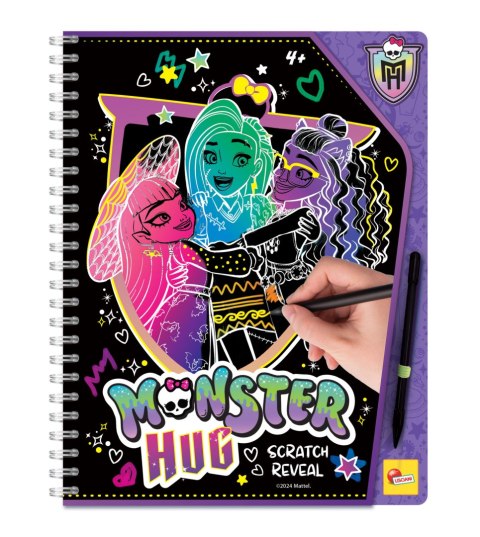 LISCIANI MONSTER HIGH SKETCHBOOK MONSTER HUG SCRATCH REVEAL LISCIANI MONSTER HIGH SKETCHBOOK MONSTER HUG SCRATCH REVEAL