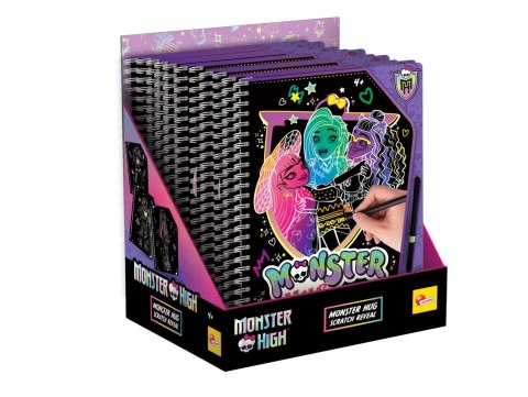 LISCIANI MONSTER HIGH SKETCHBOOK MONSTER HUG SCRATCH REVEAL LISCIANI MONSTER HIGH SKETCHBOOK MONSTER HUG SCRATCH REVEAL