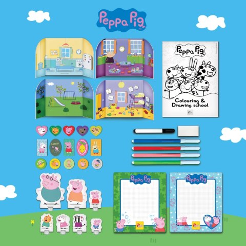 LISCIANI PEPPA PIG SZKOŁA RYSOWANIA I KOLOROWANIA LISCIANI PEPPA PIG SZKOŁA RYSOWANIA I KOLOROWANIA