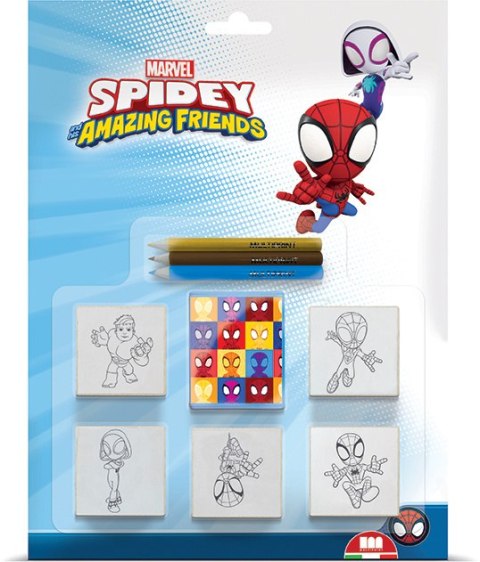 MULTIPRINT SPIDEY PIECZĄTKI BLISTER 5 SZT MULTIPRINT SPIDEY PIECZĄTKI BLISTER 5 SZT